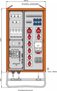 Walther Verteilerschrank (WV0573R1)