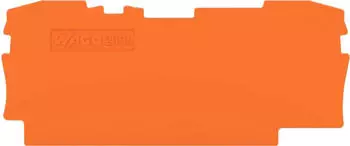 Wago Abschluss- und Zwischenplatte 1 mm dick orange (2004-1692)