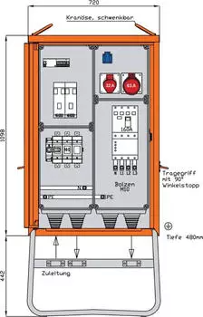 Walther Verteilerschrank (WV0455R1)