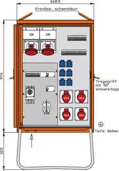 Walther Verteilerschrank (WV0434R1)