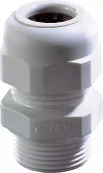 Wiska SKV 9 LG Kabelverschraubung, Kunststoff, Pg 9, RAL 7035 (10066401)
