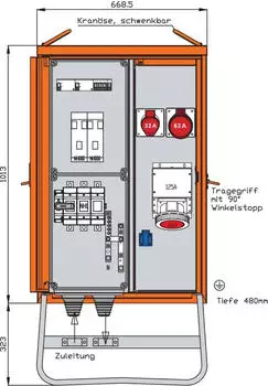 Walther Verteilerschrank (WV0445R1)
