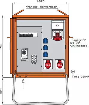 Walther Verteilerschrank (WV0359R1)