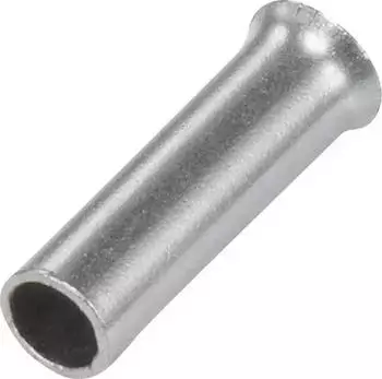 Vogt Aderendh&uuml;lse 0.5 mm&sup2; Unisoliert Metall 100 St&uuml;ck (440108.47)
