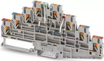 Phoenix Contact PT 2,5-L RD/L BU/L LED 24 RD/L LED 24 GN - Mehrstockklemme (1336352)