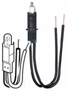 Legrand Oteo Glimmaggregat 230V, orange (089906)