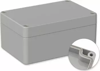 Bopla POLLIN, ABS Geh&auml;use, 120 x 80 x 55 mm, IP66, Lichtgrau (5U310500)