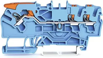 Wago Durchgangsklemme Serie 2102 mit Hebel (2102-5304)