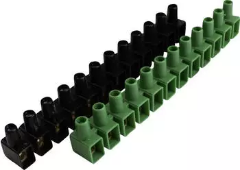 uniTEC Dosenklemme farbig sortiert 6-polig 6.0mm&sup2;, 2 St&uuml;ck (40601Y)