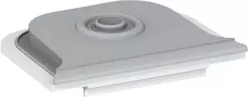 Legrand Plexo Kabeleinf&uuml;hrung 1-fach max. 25mm, grau (069596)