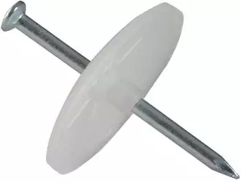 uniTEC Befestigungsschelle mit Nagel Durchmesser 28mm, 50 St&uuml;ck (45680)