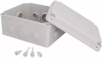 uniTEC AP-FR-Abzweigkasten IP65 175x151x95mm grau (40208L)