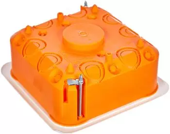 uniTEC Hohlwand-Abzweigkasten mit Deckel 107x107x47mm (46366L)