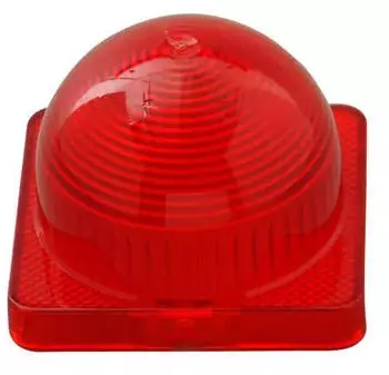 Kopp Blue Electric Kuppelhaube für Lichtsignal E14, rot (330412001)