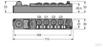 Turck piconet Stand-alone-Modul PROFIBUS-DP (SDPB-40A-0004)