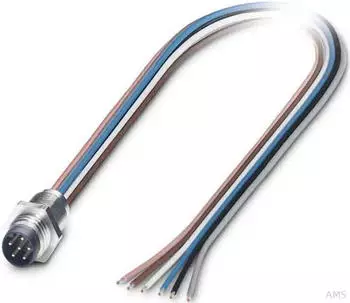 Phoenix Contact SACC-E-M 8MS-6CON-M 8/0,5 Ger&auml;testeckverbinder Vorderwand (1542664)