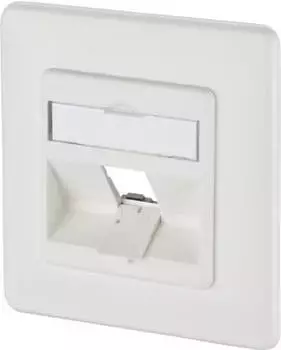 Metz Connect Modul Anschlussdose UP 1 Port unbest&uuml;ckt reinwei&szlig; (1309141002-E)