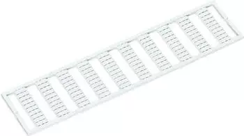 Wago WMB-Beschriftungskarte als Karte bedruckt U4, V4, W4, U4, V4, W4, U4, V4, W4,... (10x) dehnbar 4 - 4,2 mm Aufdruck waagerecht aufrastbar wei&szlig; (793-4496)