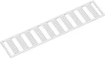 Wago WMB-Beschriftungskarte als Karte bedruckt 101 ... 150 (2x) nicht dehnbar Aufdruck senkrecht aufrastbar wei&szlig; (793-3481)