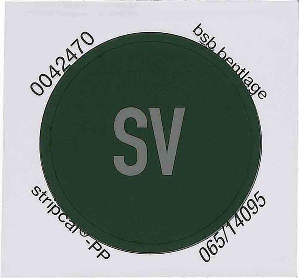 Merten Etiketten für Sicherheitsstromversorgung SV (539656)