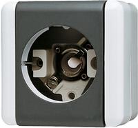 Jung Lichtsignal (ohne Haube), E14-gewinde, Wg 800, Grau 837-14 W