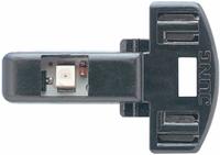 JG LED-Leuchte 1,1mA 90-LEDRT rot 230V