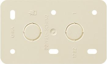Gira Montageplatte 2-fach (008213)