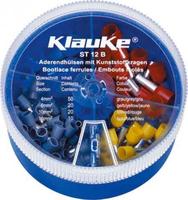 Klauke - St12b Aderendh&uuml;lsen-sortiment 4 Mm2, 6 Mm2, 10 Mm2, 16 Mm2 Teilisoliert