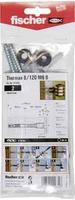 Fischer - 045682 Abstandsmontagesystem Thermax 8/120 M6, 2 Stk