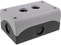 M22-i2 Aufbaugeh&auml;use 2 Einbaustellen, F&uuml;r Bodenbefestigung (&oslash; X H) 22 Mm X 80 Mm