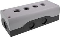 M22-i4 Aufbaugeh&auml;use 4 Einbaustellen, F&uuml;r Bodenbefestigung (&oslash; X H) 22 Mm X 80 Mm