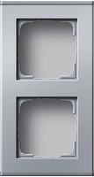 Gira 136226, Gira 136226 Profil 2-fach senkrecht + waagerecht Profil 55 Aluminium