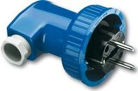 Busch-Jaeger 2CKA002211A0092, Busch-Jaeger 74 WD SCHUKO Stecker 2-polig (2 P + E)