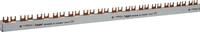 Hager KDN451D, Hager Phasenschiene KDN451D | 3-polig+N Gabelanschluss | 16mm&sup2; | 80A
