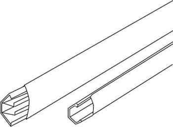 Kleinhuis Eckkanal 30 x 30 mm, cremewei&szlig; EDK35.6