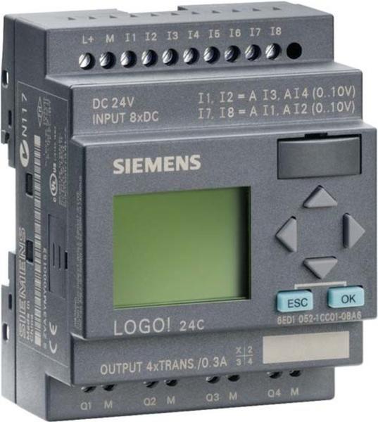 Siemens SPS-Steuerungsmodul LOGO! 0BA8 12 V/DC 24
