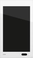GIRA 206912 Bedienelement "KNX Glas ws UP 1Bet"