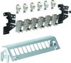 Hager FZ12MM, Hager FZ12MM Patch-Panel (E-Dat),universal12x,+6Mod.