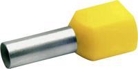 KLAUKE 87614, KLAUKE 87614 - Zwillings-Aderendh&uuml;lse 2x 10,0 mm&sup2;, rot