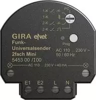 Gira Giersiepen 545300, Gira Giersiepen GIRA 545300 eNet Funk Universalsender 2fach