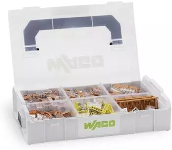 Wago Verbindungsklemmen-Sortiment flexibel: 0.14-4mm&sup2; starr: 0.2-4mm&sup2; (887-955)