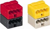 WAGO Steckklemme 8f 100V 6A dgr/rt Serie 243 243-211 &Oslash;0,6-0,8mm