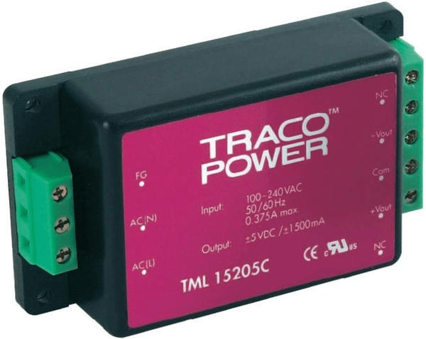 TracoPower Schaltnetzteil TML 15124C
