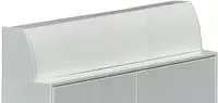 Hager FZ444N, Hager 176x1050x135mm Kabelrangierkanal 4-feldig aufsteckbar RAL9010