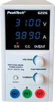 Labornetzteil P 6226, 0...30 V/ 0...10 A - Peaktech