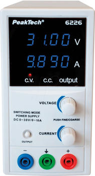 PeakTech DC Schaltnetzger&auml;t 0-30V/0-10A (P 6226)
