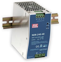 Hutschienen-Netzteil 24V, 10A, 240W, Mean Well Hersteller: EFB-Elektronik