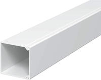 OBO 6191053, 2m OBO WDK25025RW Wand- und Deckenkanal mit Bodenlochung 25x25x2000 PVC