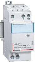 Legrand 413091 Transformator F&uuml;r Klingel &ndash; 230 V / 12&ndash;8 V &ndash; 8 Va &ndash; 2 Mod
