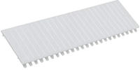 Hager S35S, Hager S35S Abdeckstreifen,brechbar,219 mm,f&uuml;r 12PLE,RAL 9010